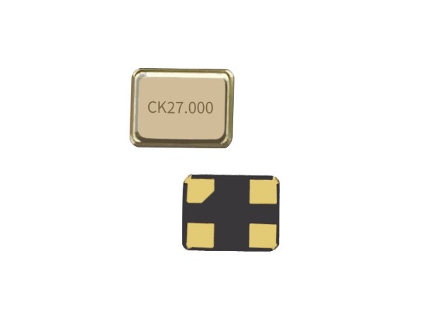 科琪廠家批發(fā)SMD3225 27.000MHZ 20PF 10PPM 4腳金屬晶振